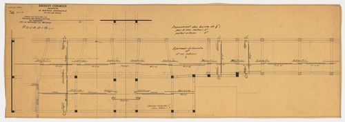 Détails des hourdis, Garage de la Montée du Zouave, Montréal