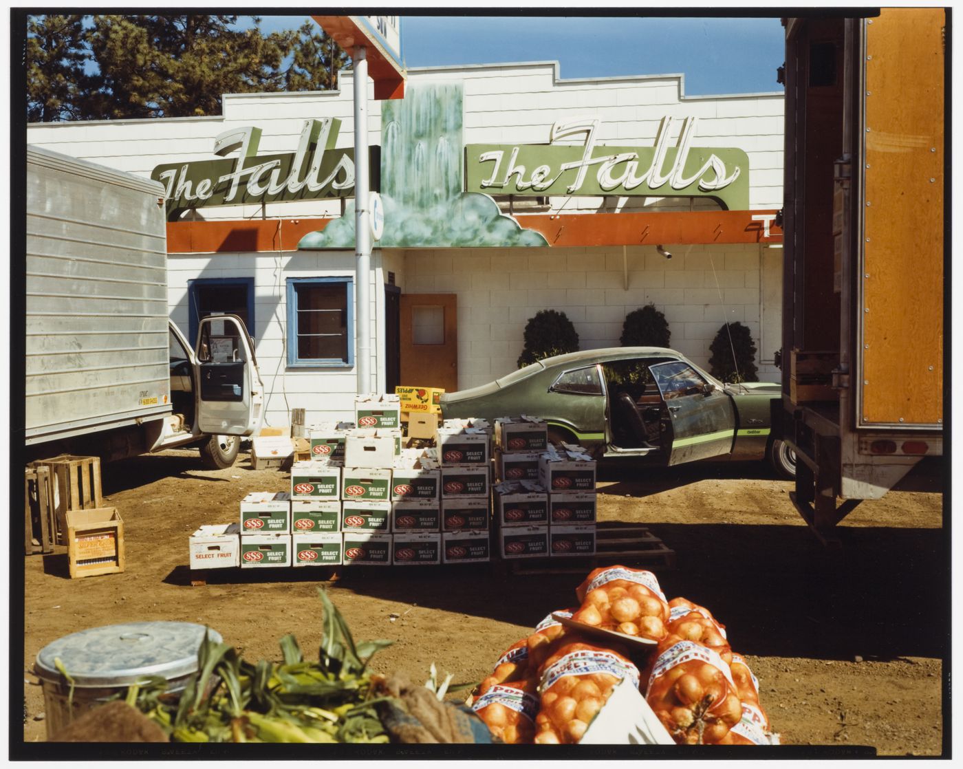 "U.S 10, Post Falls, Idaho", United States, Plate 5 from the portfolio "Twelve Photographs, Stephen Shore, MET, New York, 1976"