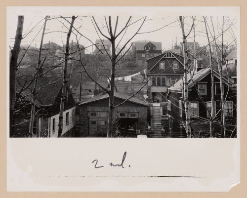 View of houses and trees, New Jersey