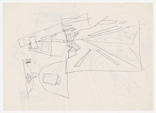 Sketches for Centro Galego de Arte Contemporânea [Galician Centre of Contemporary Art], Santiago de Compostela, Spain