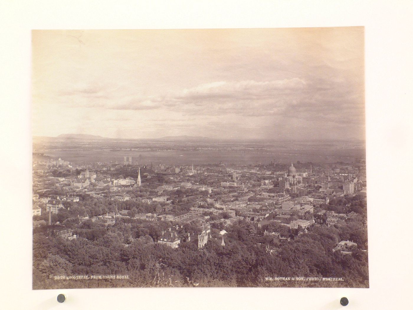 2574 - Montréal, from Mount Royal