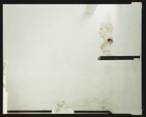 Interior view of the Plaster Cast Gallery showing casts, Museo canoviano, Possagno, Italy