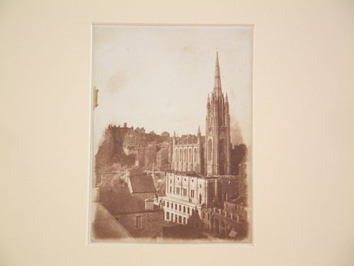 View of St. John's Church, Edinburgh, Scotland