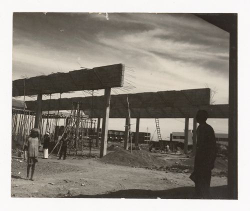 Photograph of Punjab Agricultural University under construction in Ludhiana, India