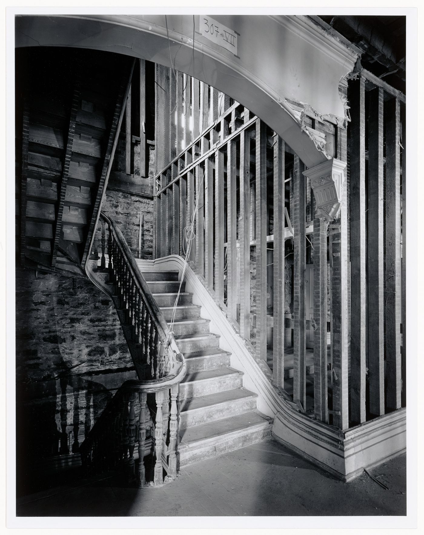 Escalier de la maison Shaughnessy, Centre Canadien d'Architecture