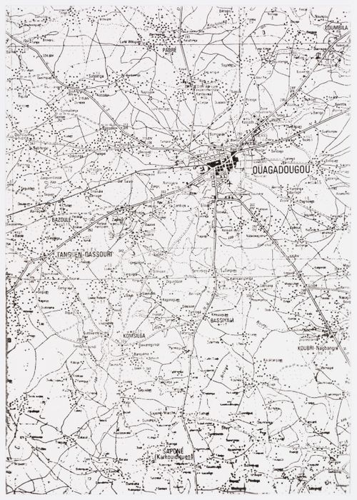 Maps of the Project Villages-Centres Banlieue de Ouagadougou, Burkina Faso