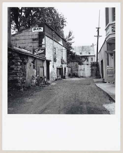 La ruelle des Ursulines, Vieux-Québec, Québec