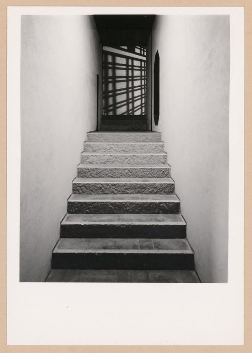 View of a staircase, Museo di Castelvecchio, Verona, Italy