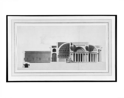 Project for a bath house