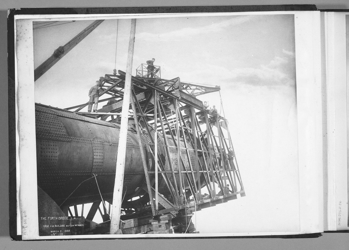 Cage for Building Bottom Member of Cantilever