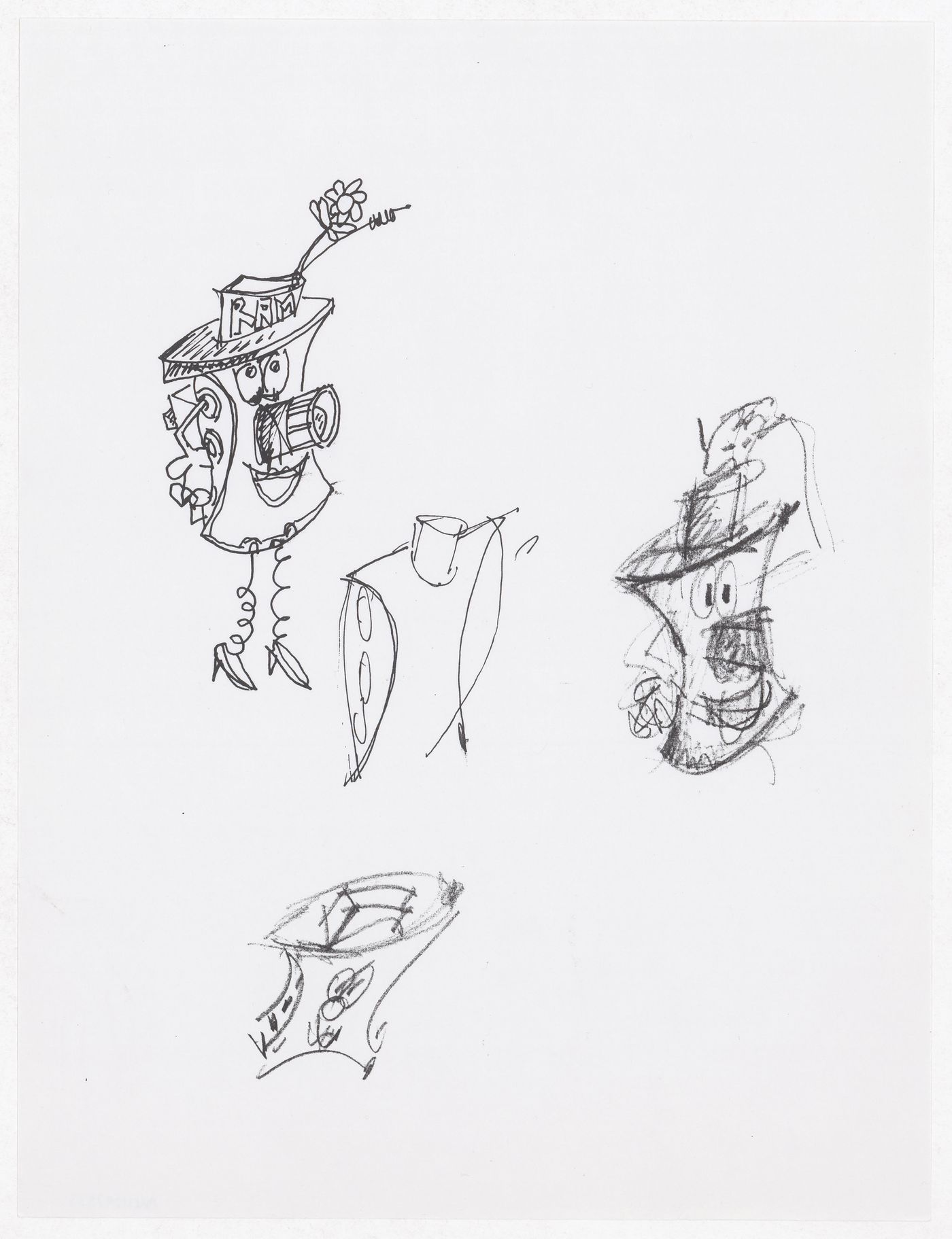 Rom and Ram character design for Spillville