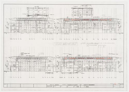 Sections and details, Galaxy Toyama, Imizu, Toyama, Japan