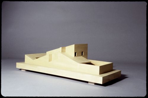 View of model for Habitação Dr. Júlio Gesta, Matosinhos, Portugal