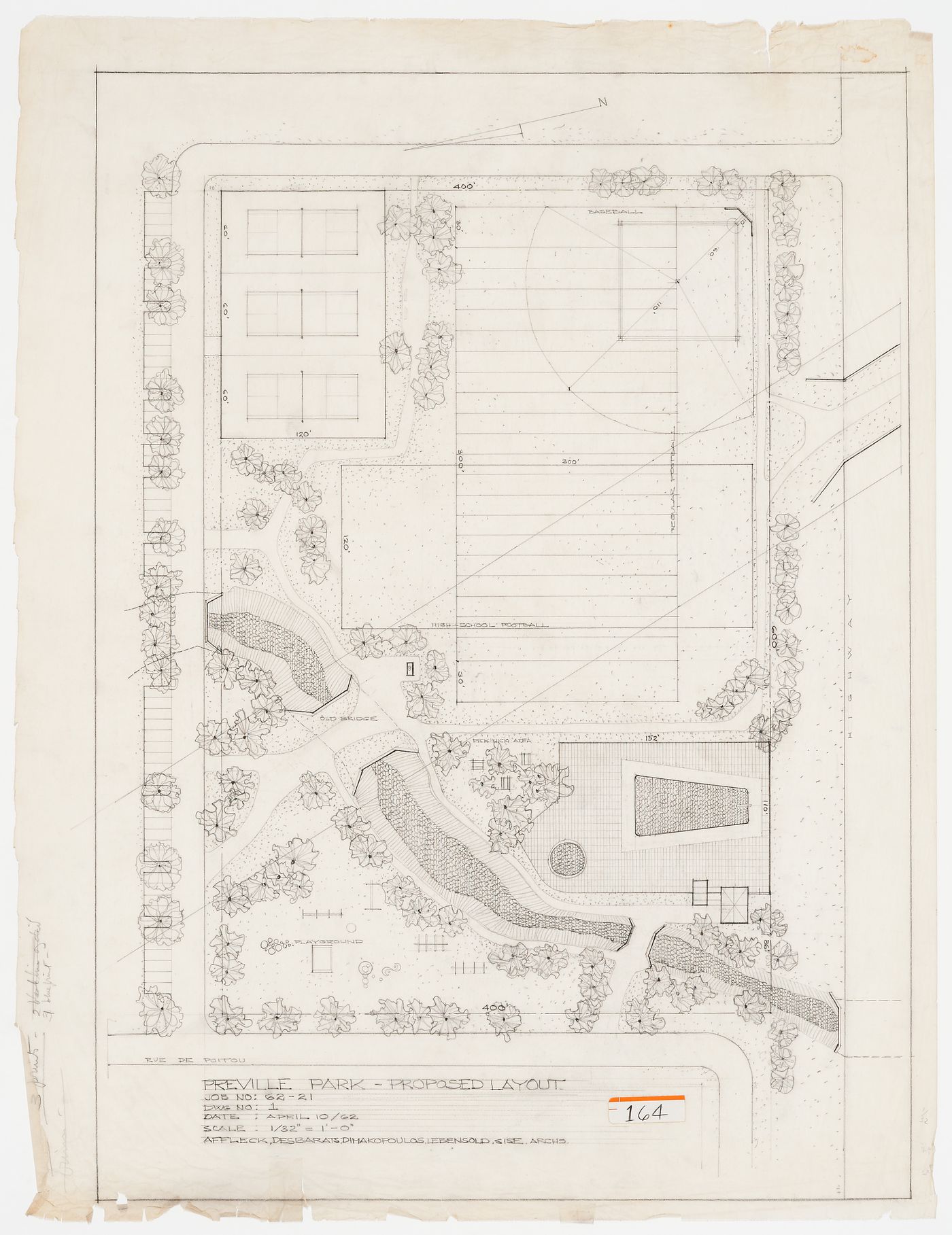 Proposed layout plot plan