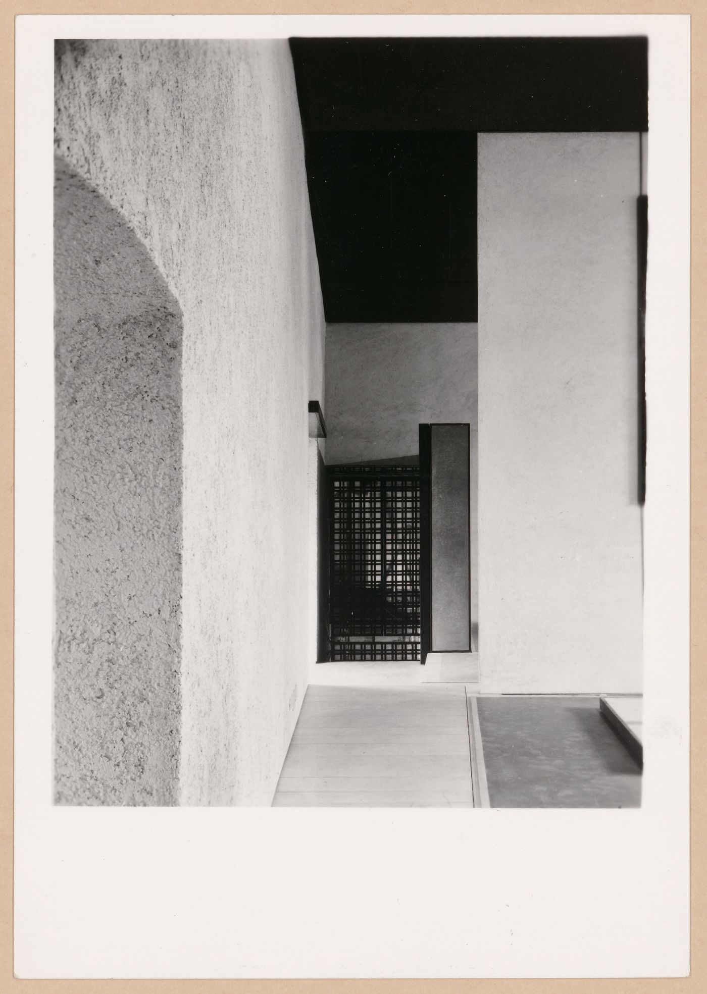 Partial view of a doorway and gallery, Museo di Castelvecchio, Verona, Italy