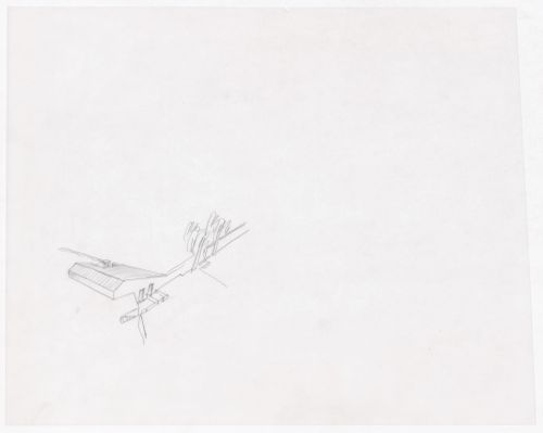 Sketch axonometric view for Casa Ana Costa, Quinta de S. Ovídio, Lousada, Portugal