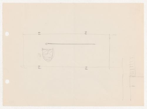 Sketch plan for a house