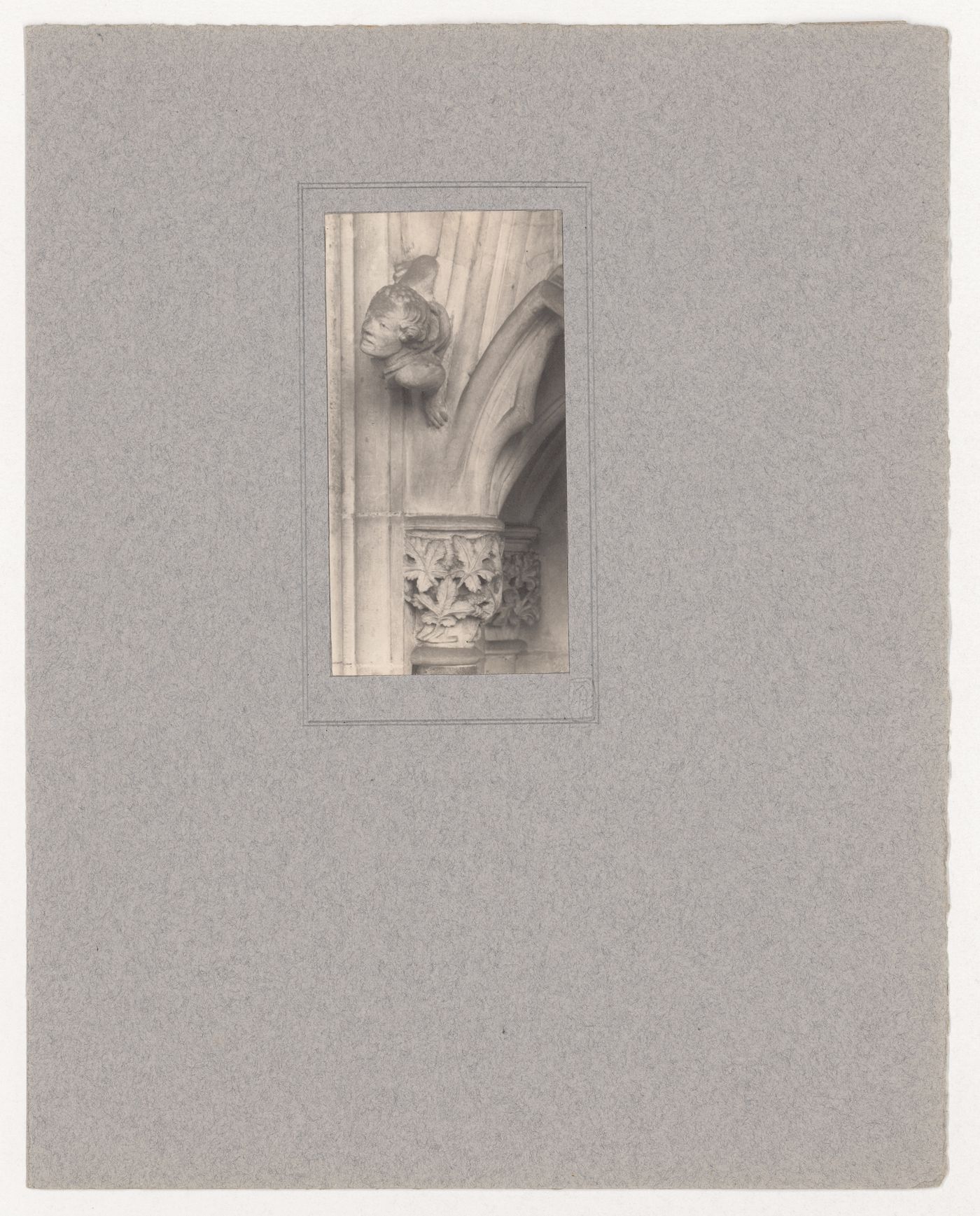 Plate from portfolio ''York Minster Chapter House''