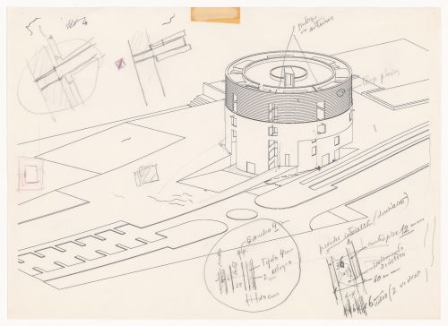 Annotated plan for Centro Meteorológico da Villa Olimpica, Barcelona
