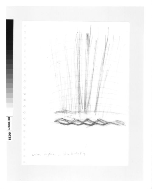 Housing Pilotengasse, Vienna-Aspern: Conceptual sketches, including siteplans, plans, elevations, and perspectives