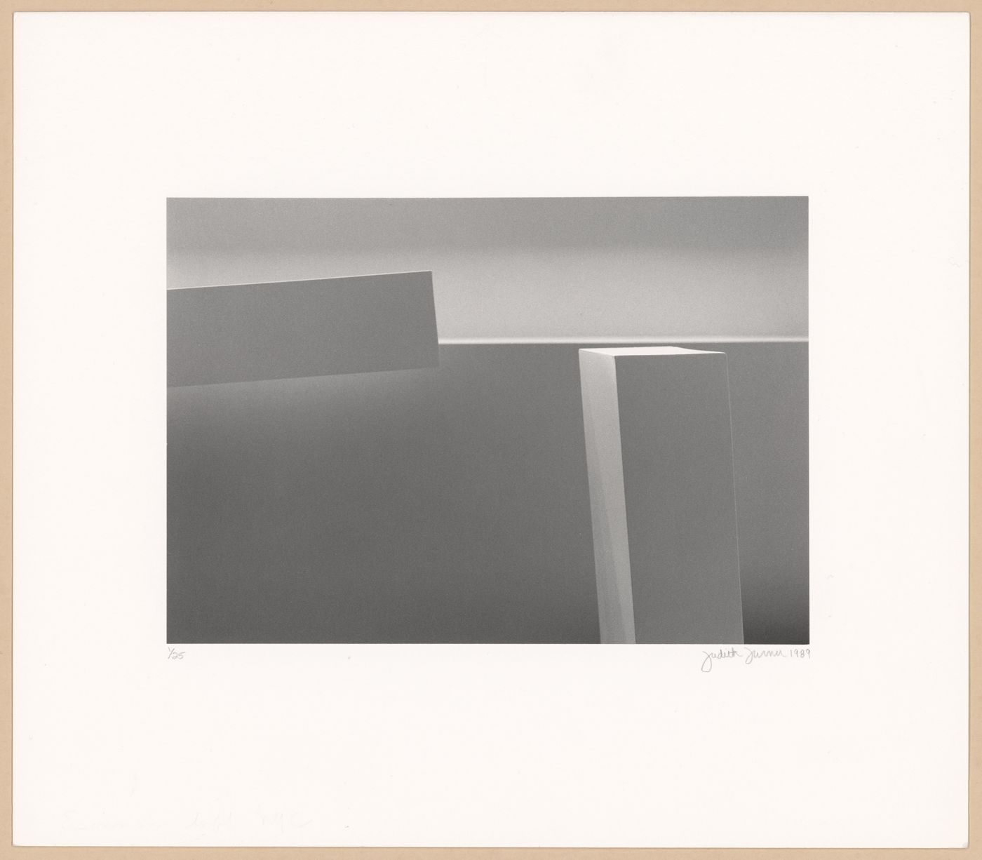 Abstract architectural view of the Fuller/Toms Loft, New York City, New York
