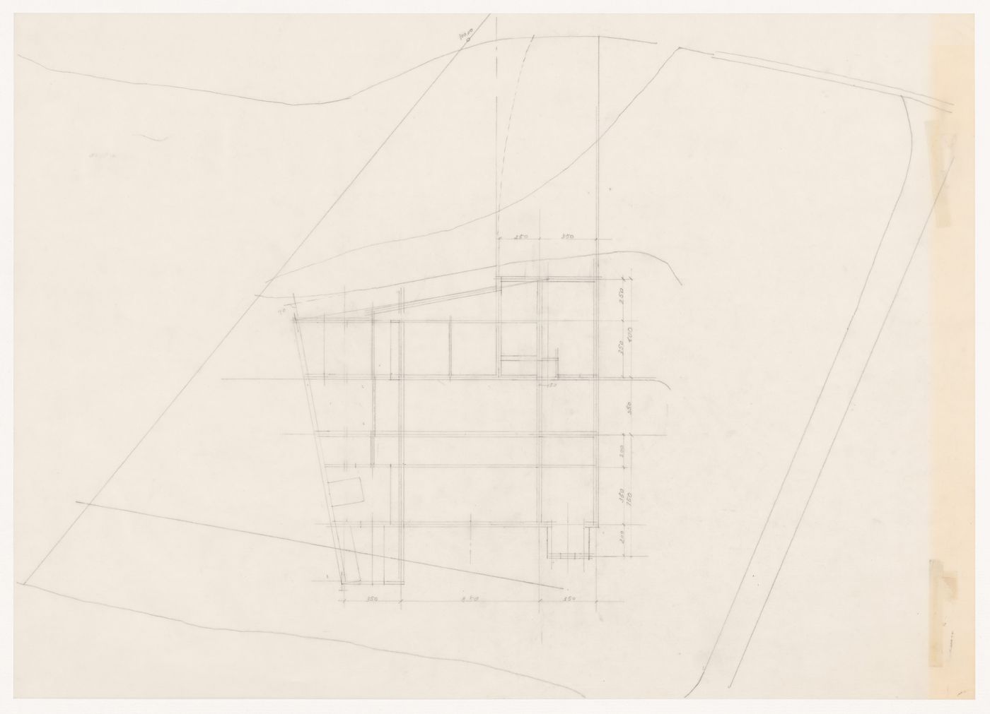 Site plan for Casa Mário Bahia [Mário Bahia house], Gondomar, Portugal