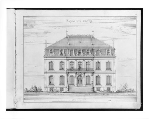 Hotel Eugene Cormouls Houles -front elevation