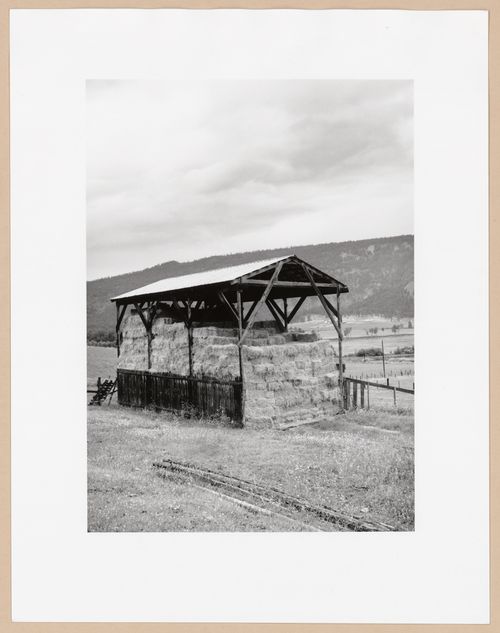 Storage barn, Hwy. 1, British Columbia, from the series The Forms of Canadian Industrial Architecture