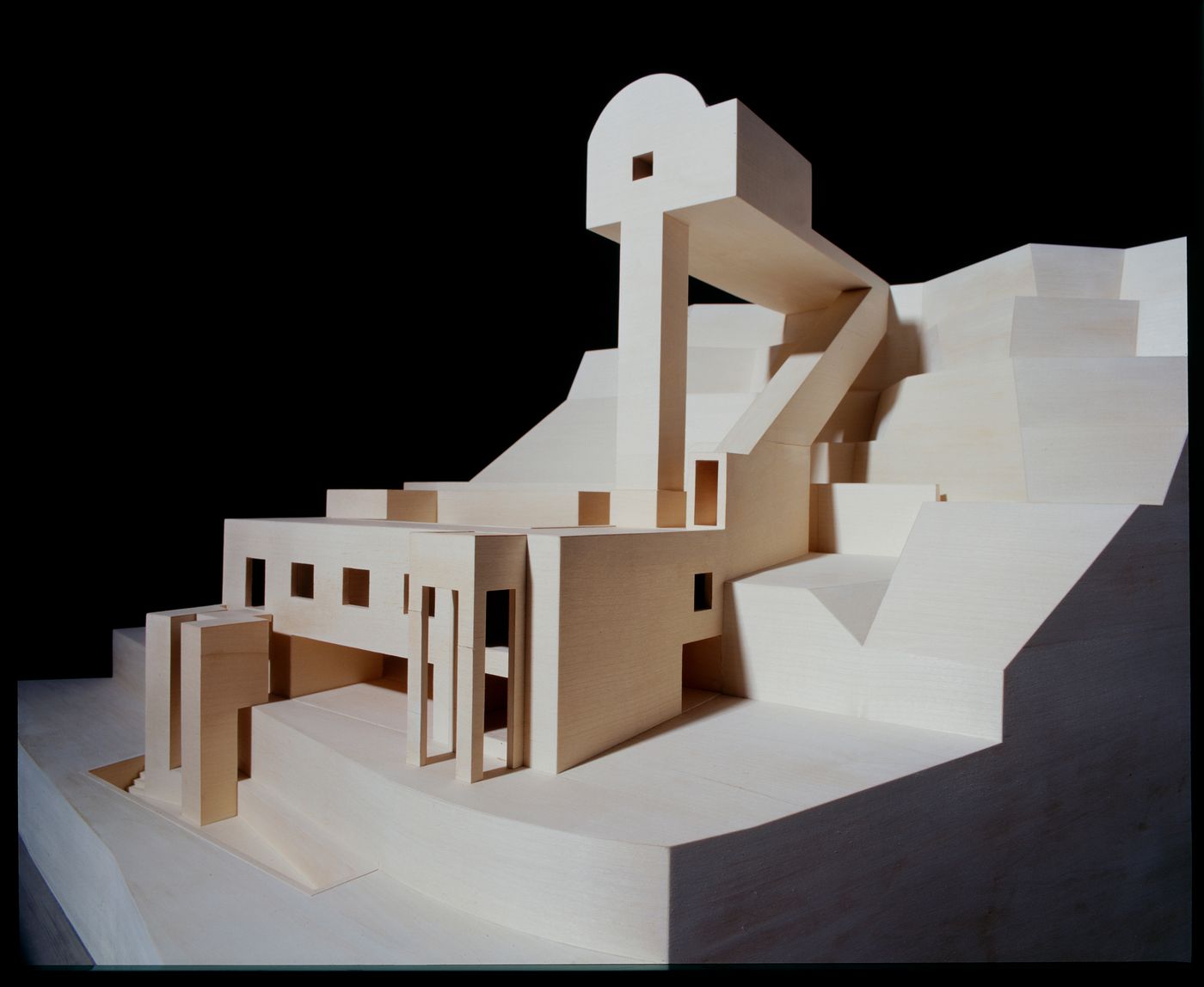 View of model for Casa Mário Bahia [Mário Bahia house], Gondomar, Portugal