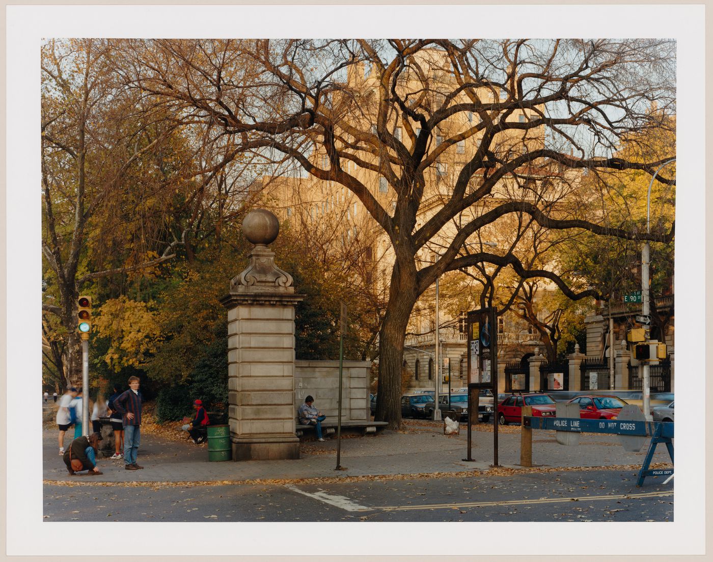 Viewing Olmsted: View of Engineers Gate, East 90th Street and Fifth Avenue, Central Park, Manhattan, New York City, New York