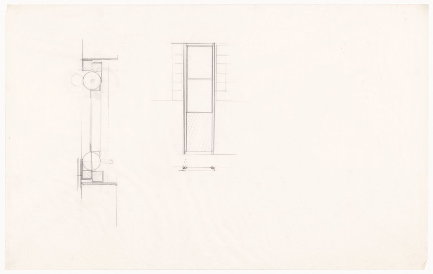 Floor plans for Casa Spataro, Milan, Italy