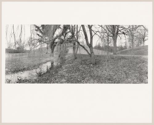 View along the River Road towards the Lagoon, Biltmore, The George W. Vanderbilt Estate, Asheville, North Carolina