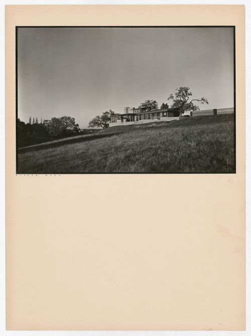 View of the Hanna House, Palo Alto, California, United States