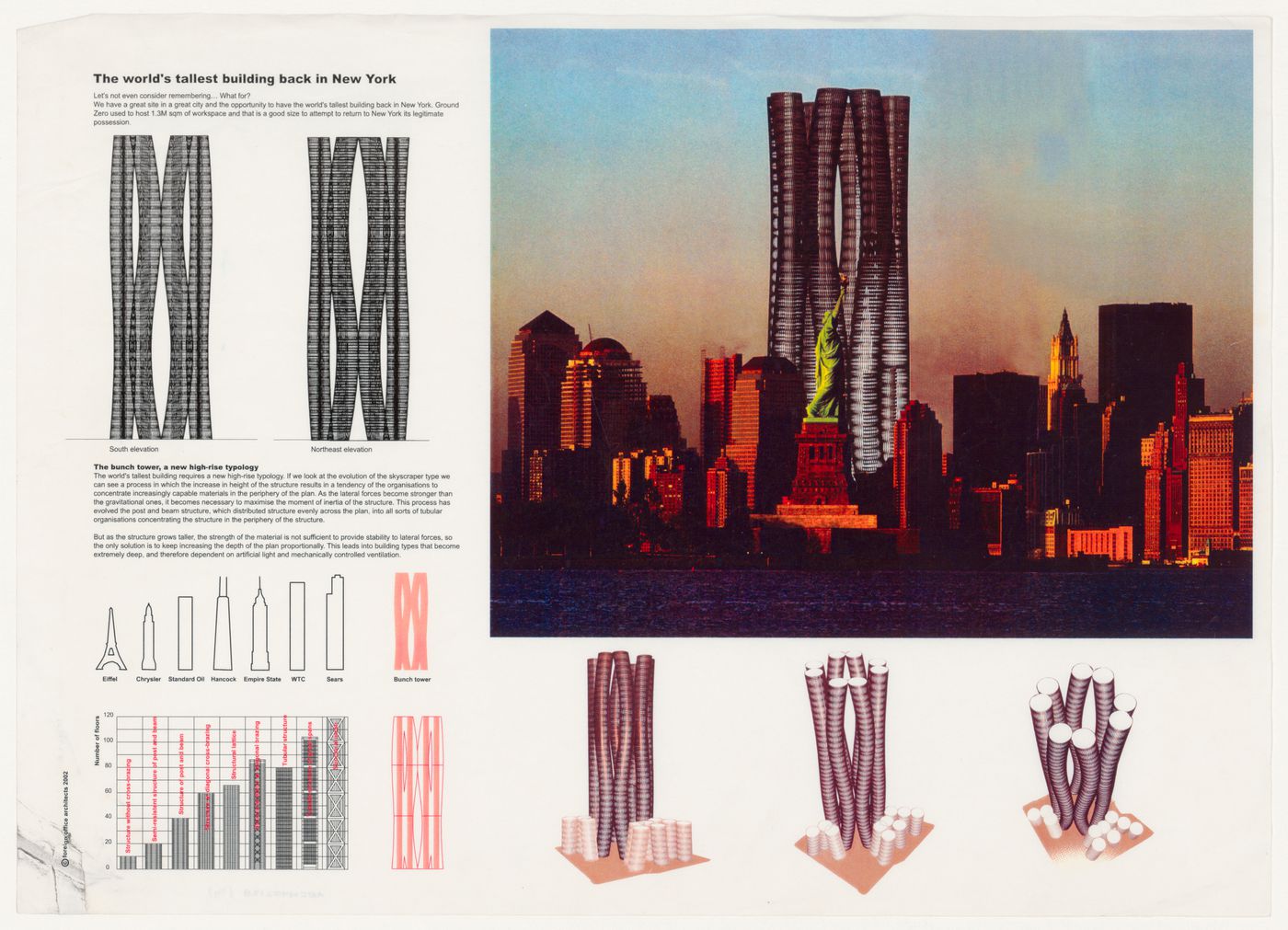 Project proposal for World Trade Center, Ground Zero, New York City, New York