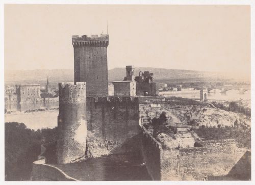 View of a castle or fortress, Tarascon, France