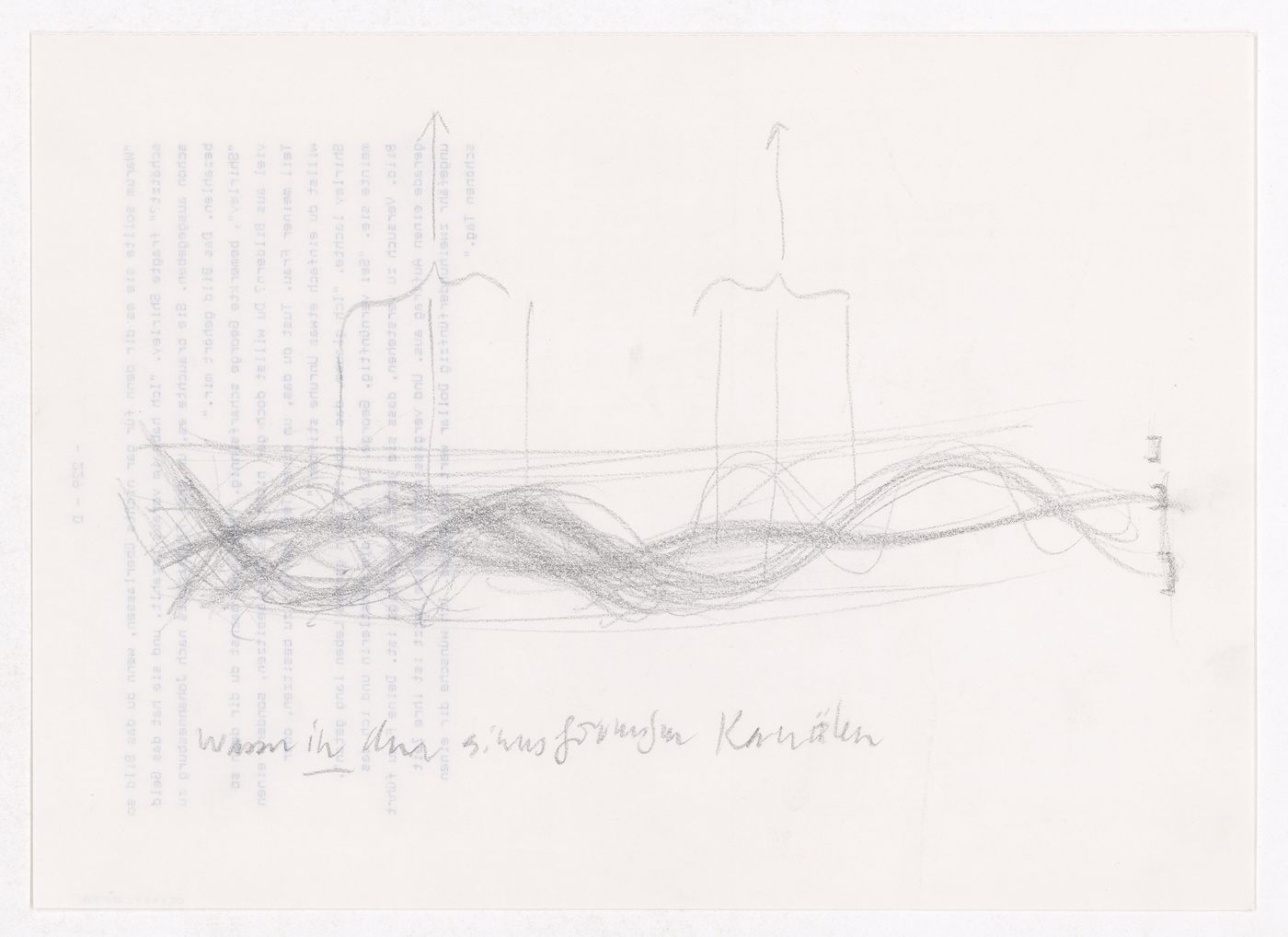 Competition for Park Avenida Diagonal, Barcelona: Conceptual drawings, including site plans, plans, and sections