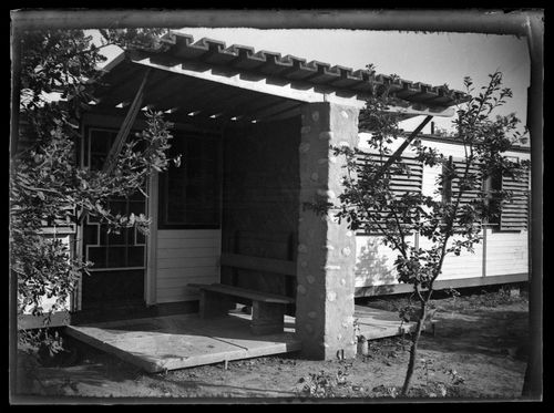 Construction of the Maisons Bureau Central de Constructions designed by Pierre Jeanneret in Saint-Auban, France