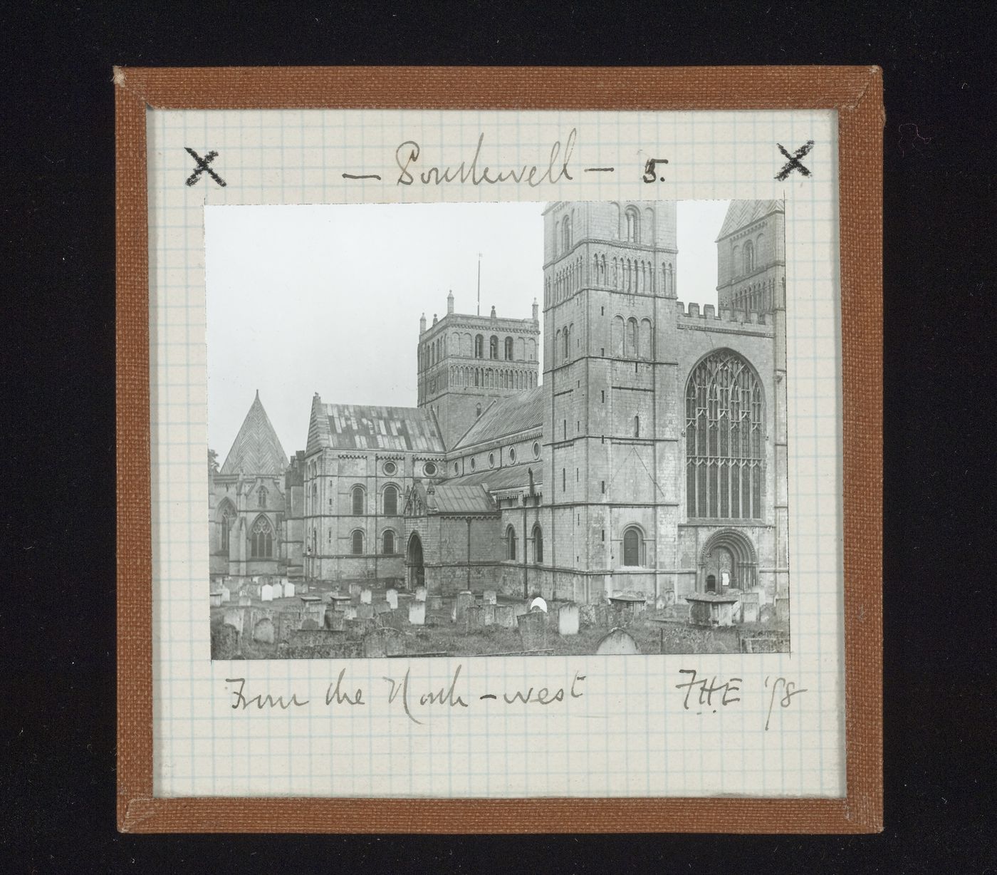 View of Southwell Minster from northwest, Southwell, Nottinghamshire, England