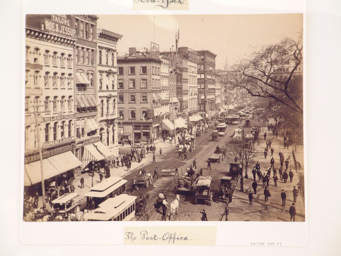 The Post-office, New York City, New York