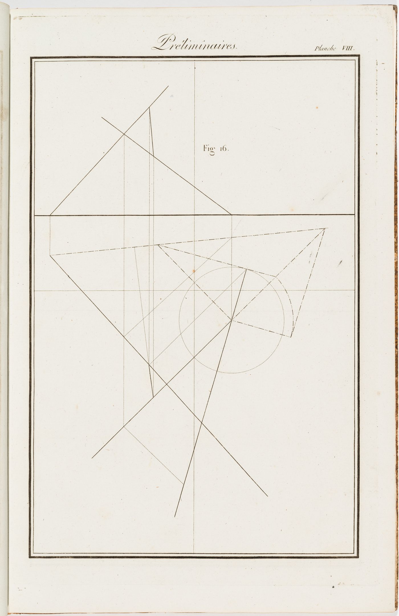 "Préliminaires": geometry exercise