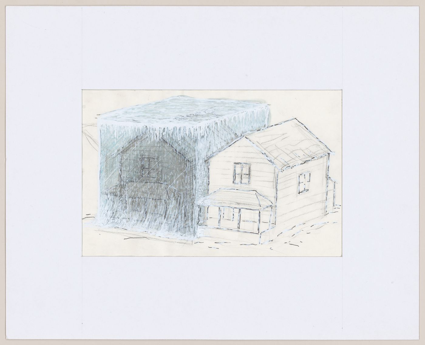 Perspective drawing for Ice House II