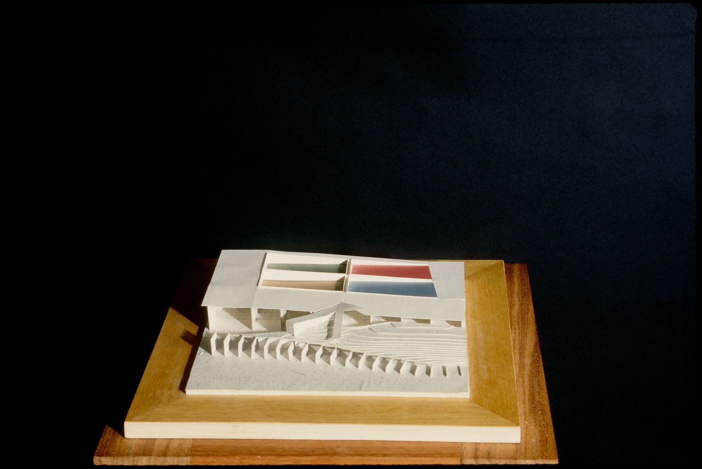 View of model for Exposição Visiones para Madrid, Madrid, Spain