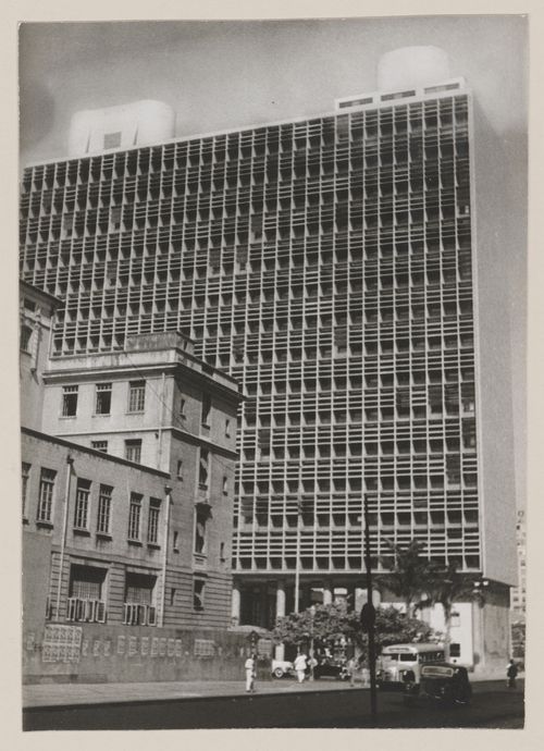 View of Ministry of Education and Health, Rio de Janeiro, Brazil
