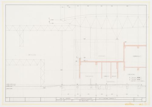 Assembly hall, east wing, Galaxy Toyama Gymnasium, Imizu, Toyama, Japan