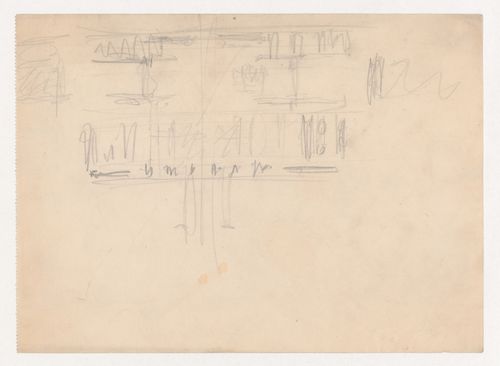 Sketch for Illinois Institute of Technology, probably a block plan