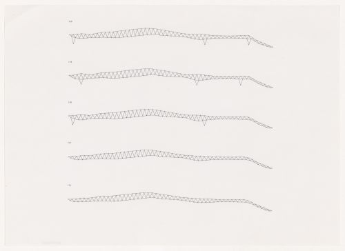 Roof sections for Odawara Municipal Sports Complex, Odawara, Japan