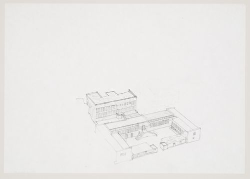 Government Centre, Dawhah, Qatar: axonometric