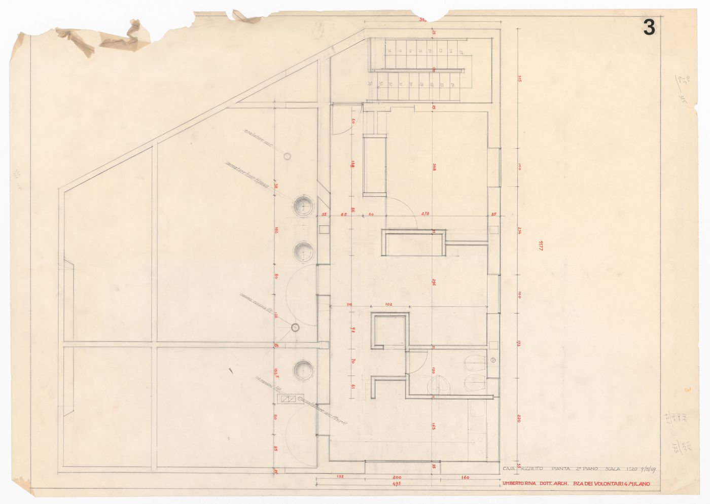 Floor plan for Casa Rizzetto, Caorle, Italy