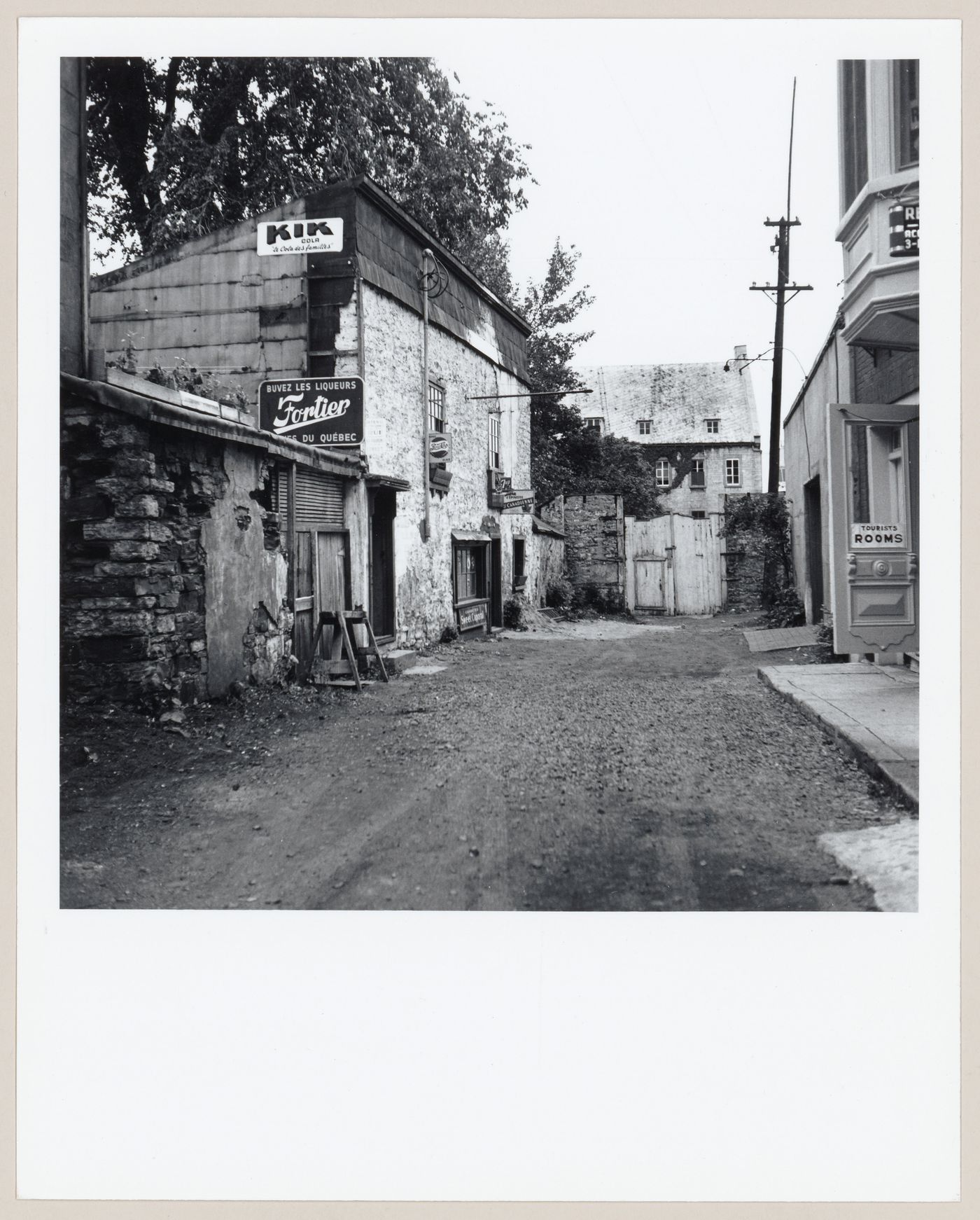 La ruelle des Ursulines, Vieux-Québec, Québec