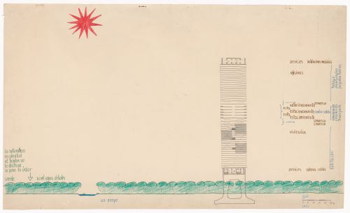 Schematic design for La ciudad que necesita la humanidad, Argentina